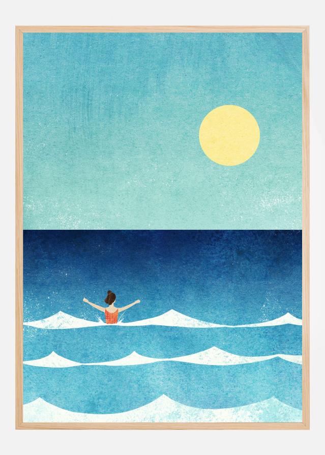 Sea Swim ii Plakat