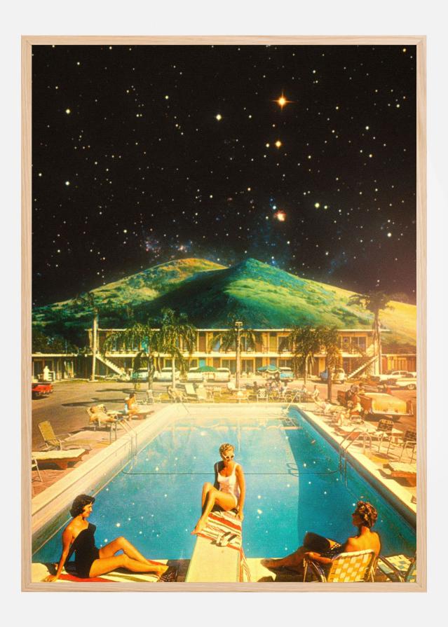 Space Pool Plakat