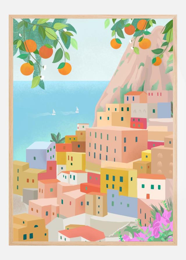 Amalfi Plakat