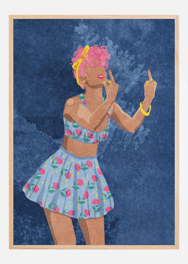 Not your girl Plakat