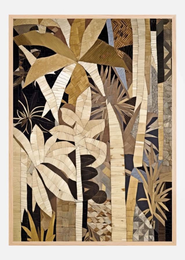 Bamboo Jungle Plakat
