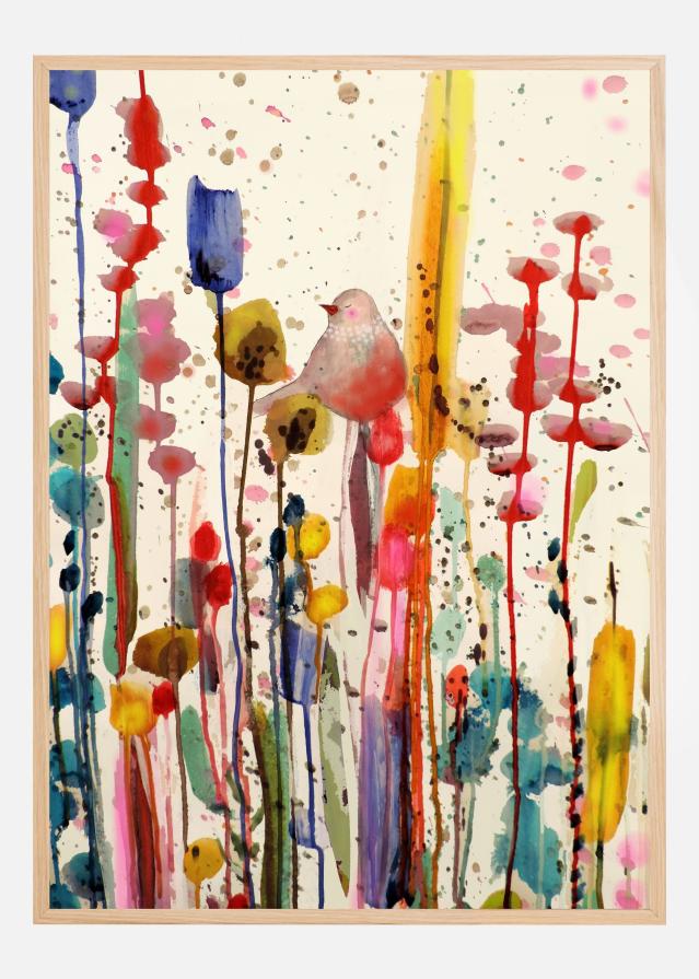 Bird in Bliss Plakat