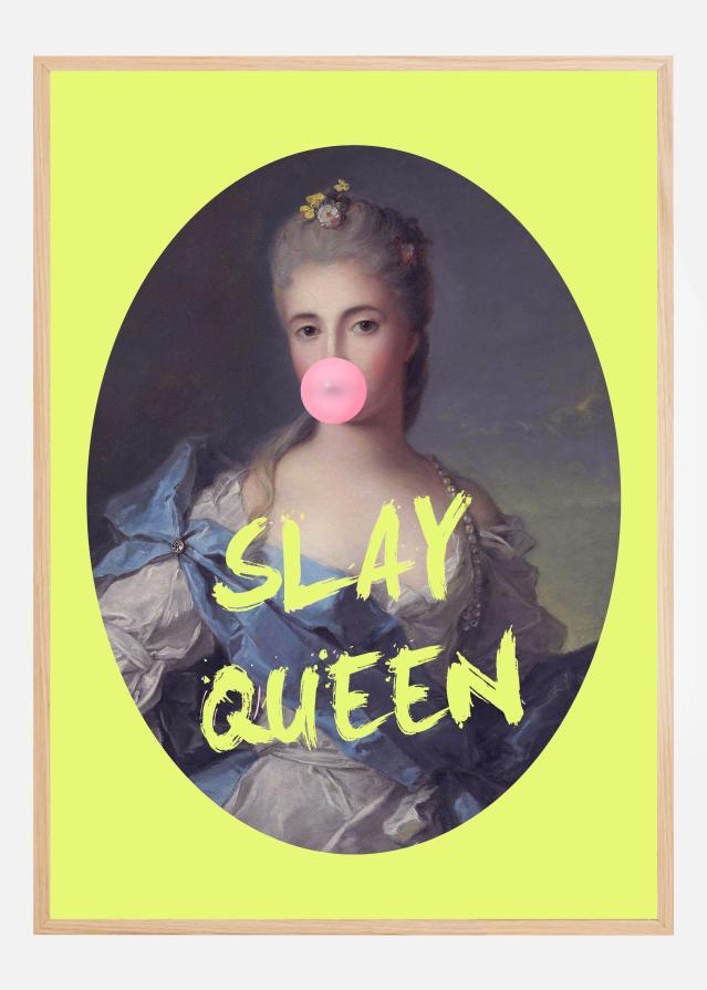 Slayqueenyellow Ratioiso Plakat