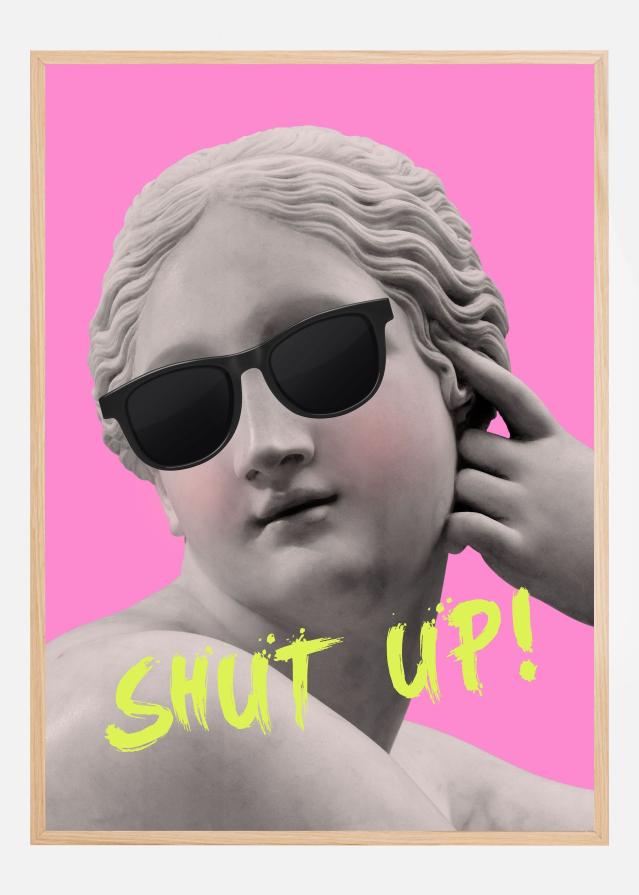 Shutuppinkyellow Ratioiso Plakat