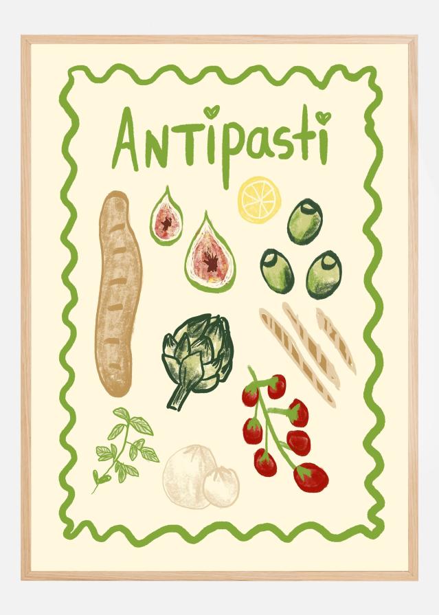 Antipasti Plakat