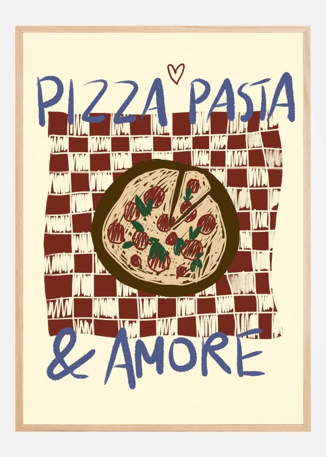 Pizza Pasta a Amore Plakat