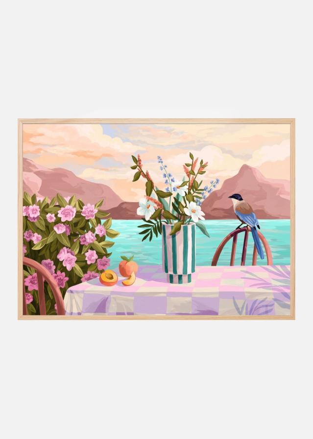 Peachy Evenings Plakat