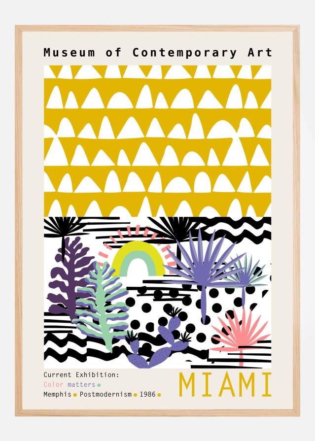 Museum of Contemporary Art Miami Plakat