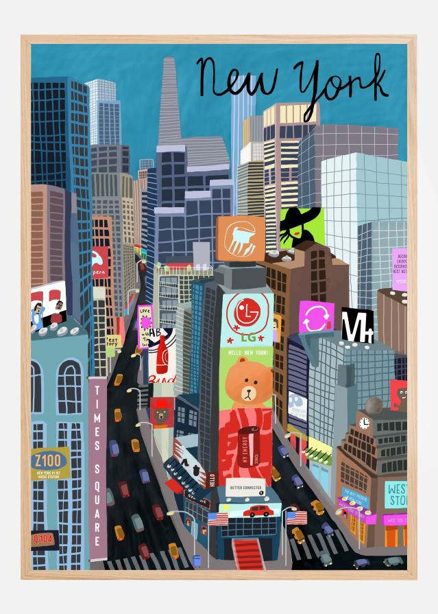 Times Square Plakat