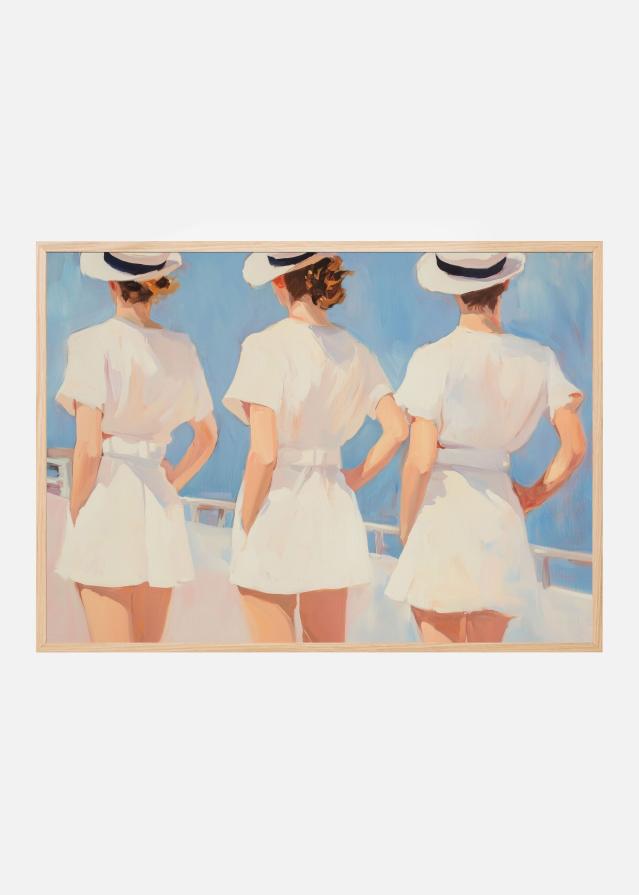 Retro Three Sailors Plakat