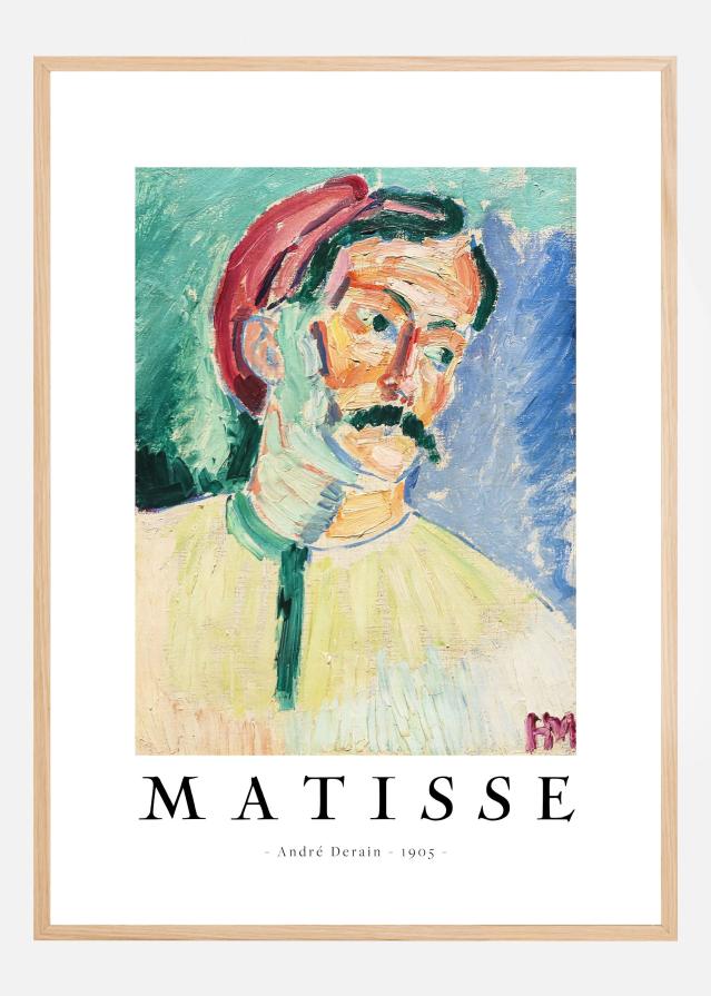 AndrAc Derain 1905 - Henri Matisse Plakat