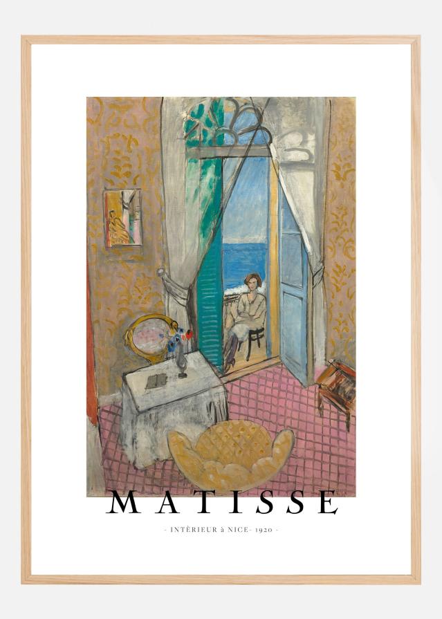Interieur a Nice II - Henri Matisse Plakat