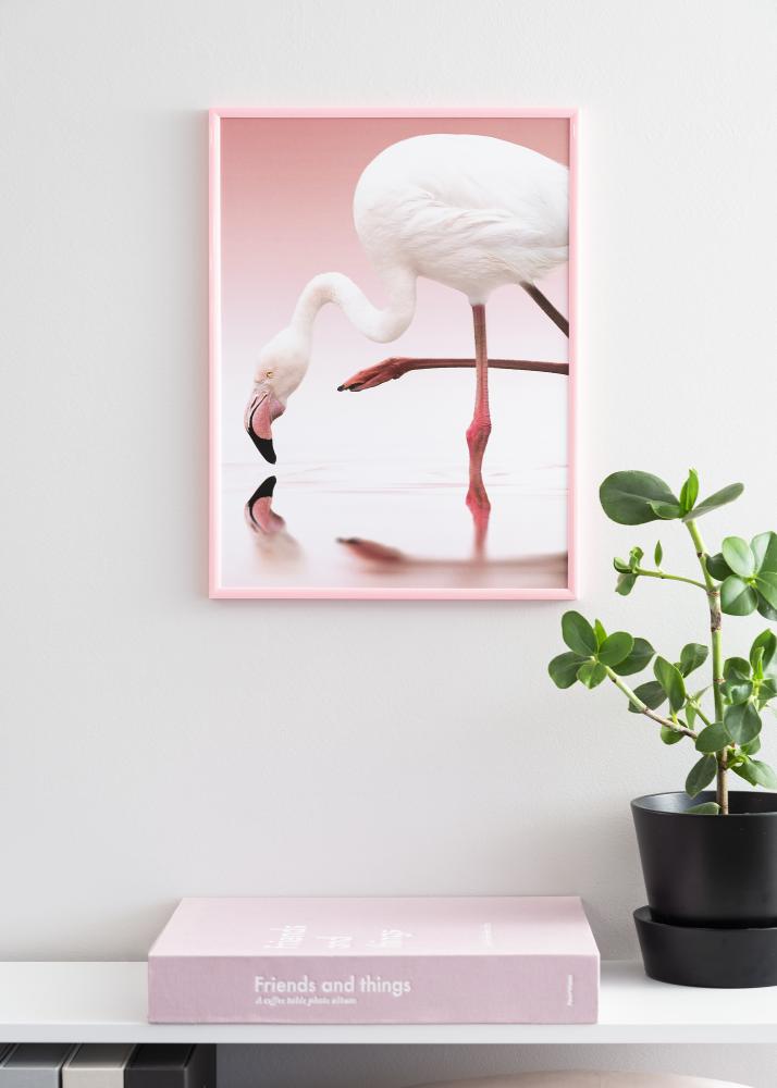Ramme New Lifestyle Rosa 15x20 cm - Passepartout Hvid 4x6 inches