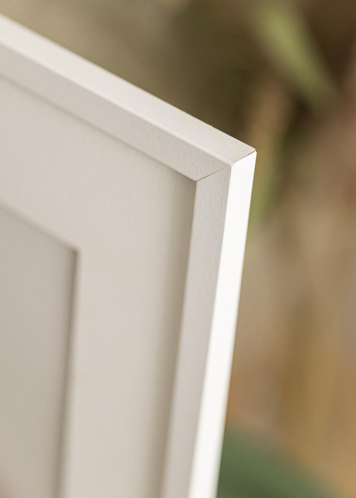 Ramme Edsbyn Hvid 26x34 cm - Passepartout Hvid 16x24 cm