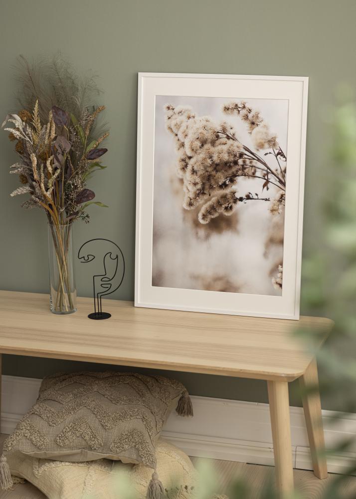Ramme Edsbyn Hvid 26x34 cm - Passepartout Hvid 16x24 cm