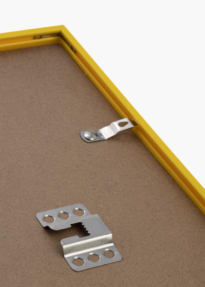 Ramme New Lifestyle Gul 42x59,4 cm - Passepartout Hvid 25x38 cm