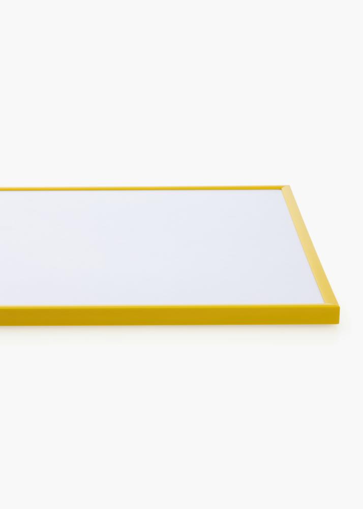 Ramme New Lifestyle Gul 42x59,4 cm - Passepartout Hvid 25x38 cm