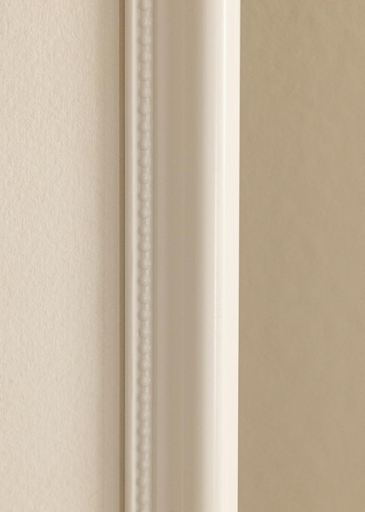 Ramme Gala Hvid 50x70 cm - Passepartout Hvid 40x60 cm
