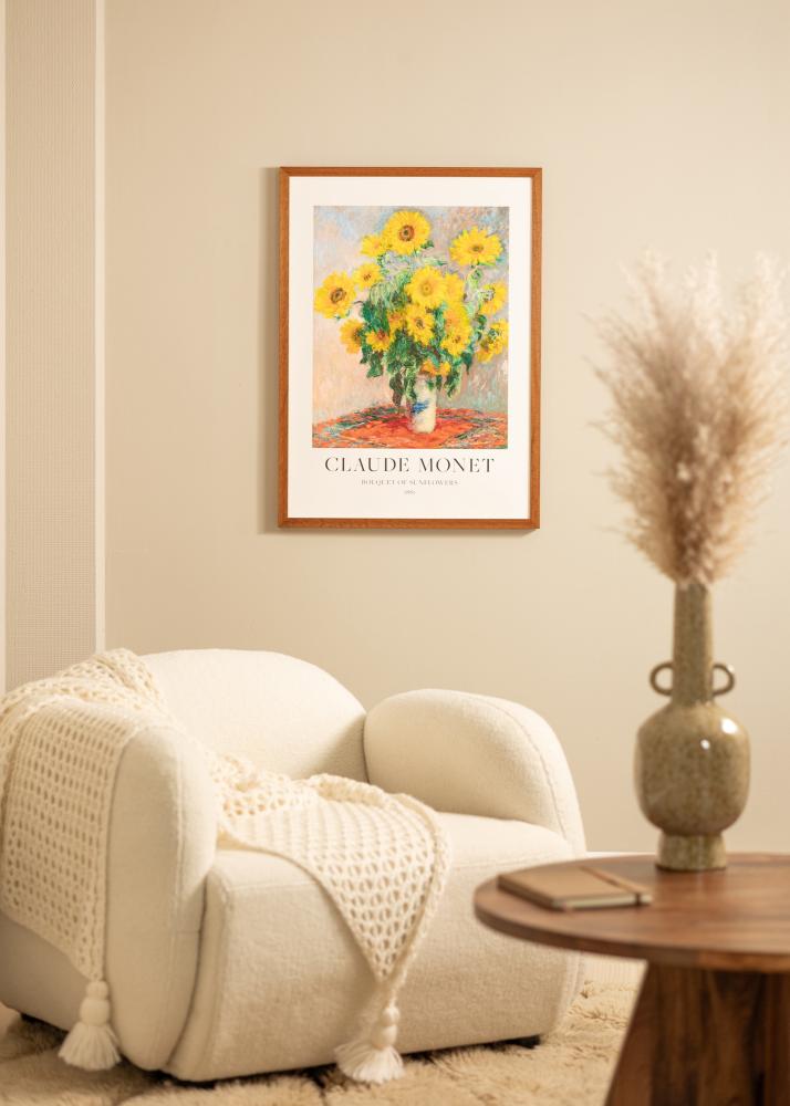 Ramme Hermes Bog 56x71 cm - Passepartout Hvid 46x61 cm