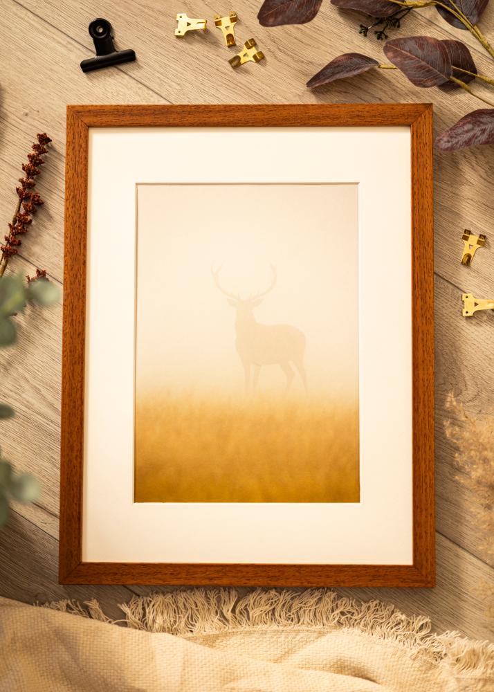 Ramme Hermes Bog 56x71 cm - Passepartout Hvid 46x61 cm