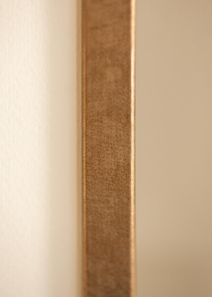 Ramme Ares Messing 20x30 cm - Passepartout Hvid 9x11 cm