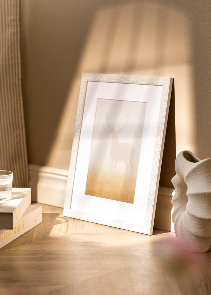 Ramme Milton Akrylglas Hvid 50x70 cm