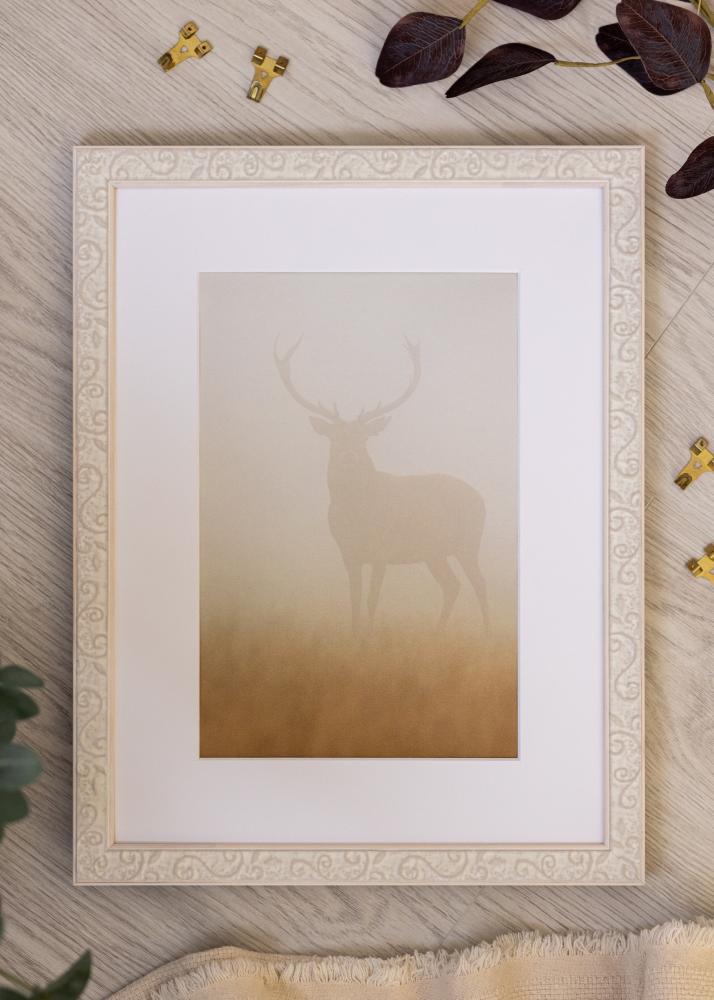 Ramme Milton Akrylglas Hvid 50x70 cm
