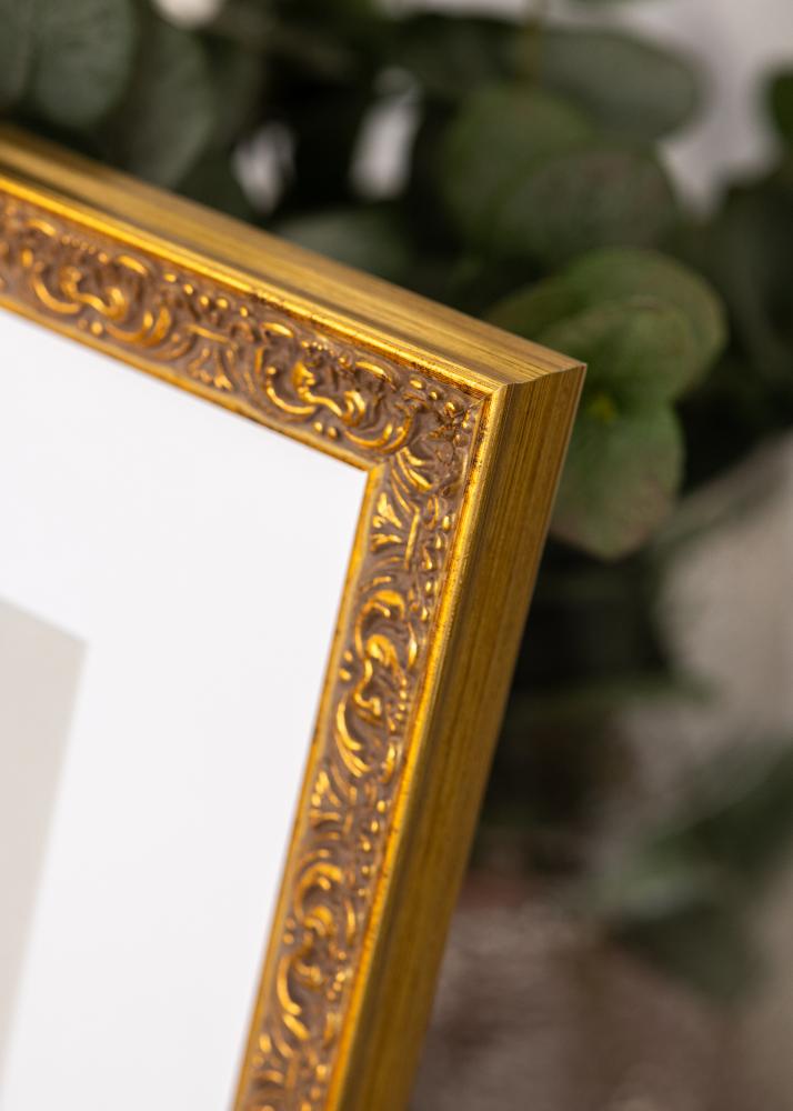Ramme Amber Akrylglas Guld 40x60 cm