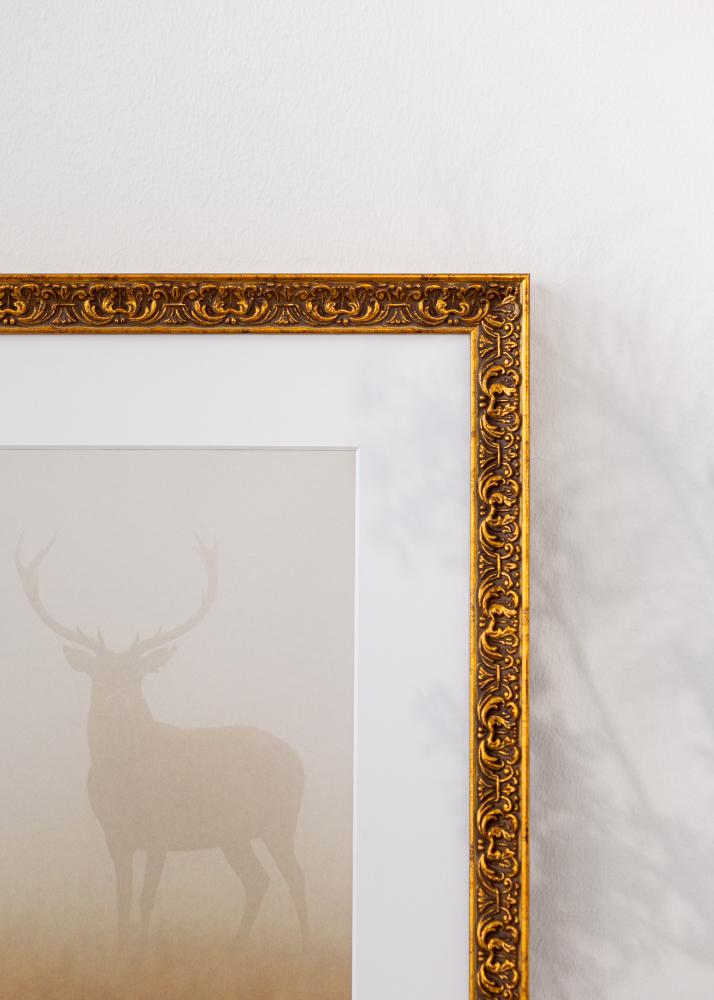 Ramme Amber Akrylglas Guld 40x60 cm