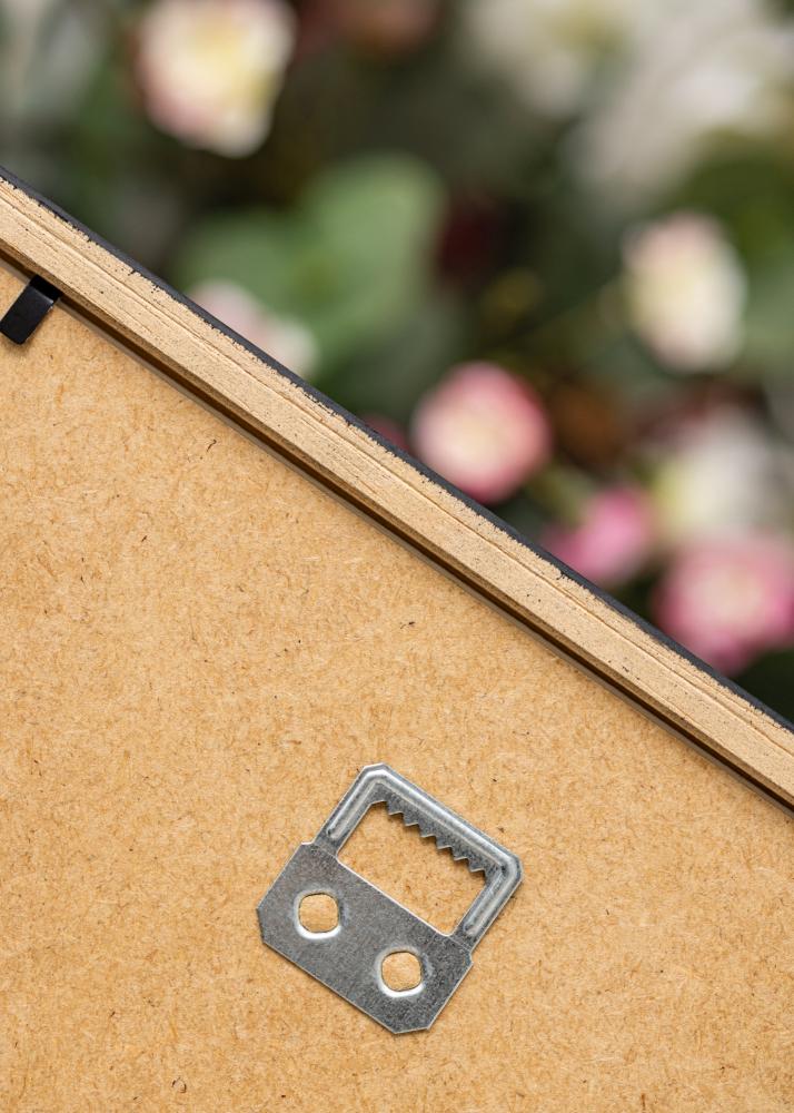 Ramme Edsbyn Sort 10x18 cm - Passepartout Hvid 8x10 cm