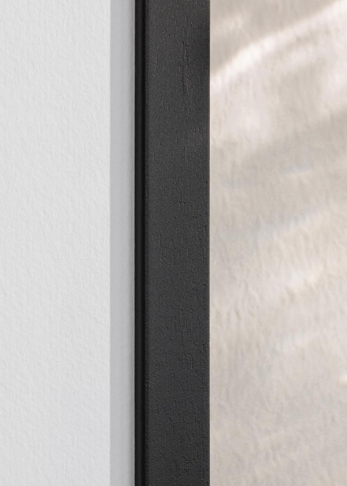 Ramme Edsbyn Sort 10x18 cm - Passepartout Hvid 8x10 cm