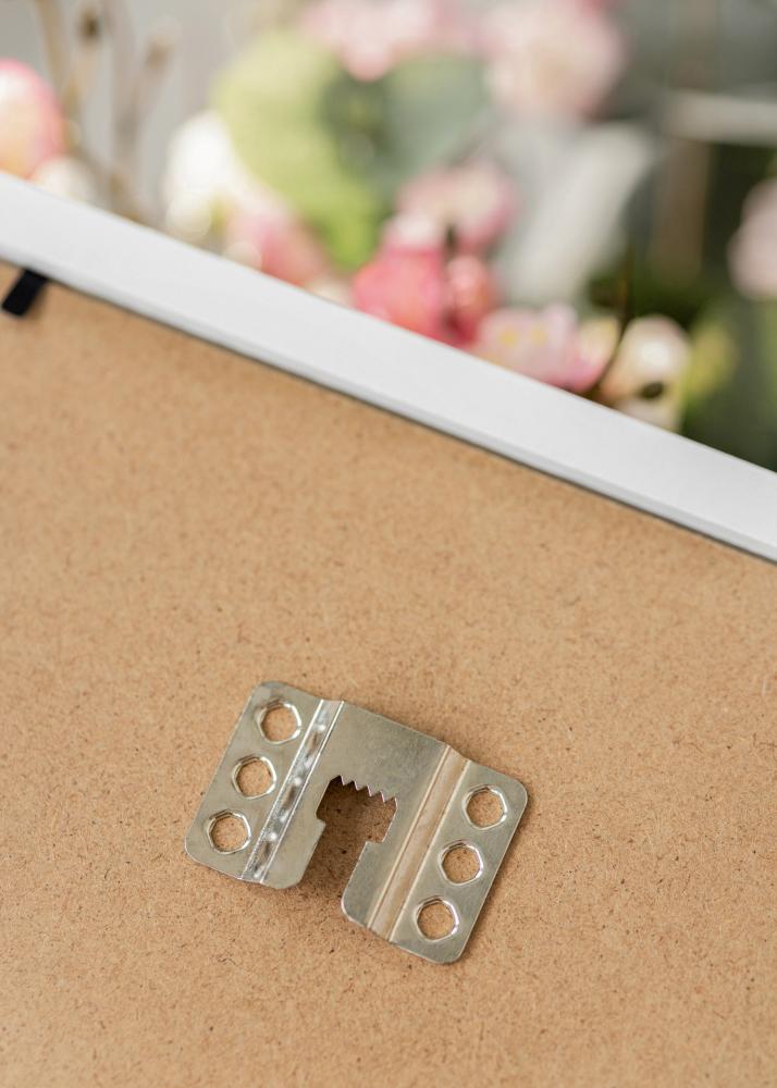 Ramme Trendy Hvid 40x40 cm - Passepartout Hvid 30x30 cm