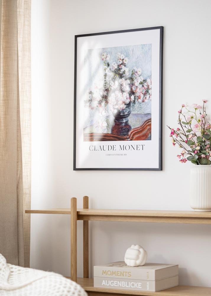 Billedramme Sort Smal 60 x 80 cm