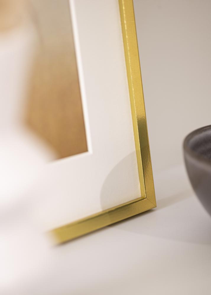 Billedramme Guld Smal 70 x 100 cm