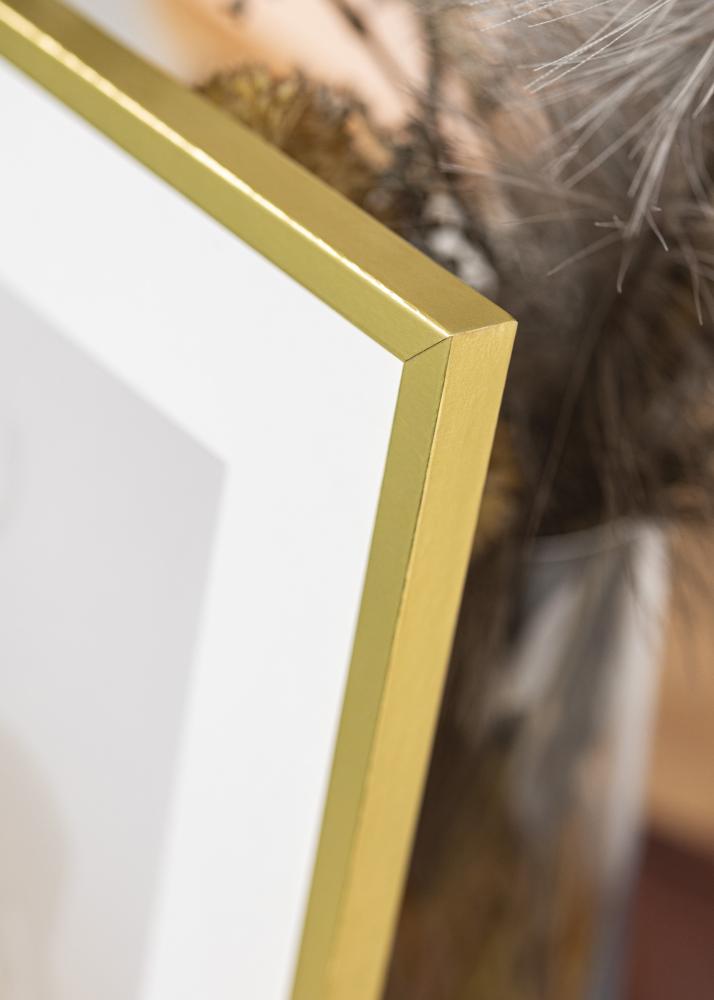 Billedramme Guld Smal 70 x 100 cm