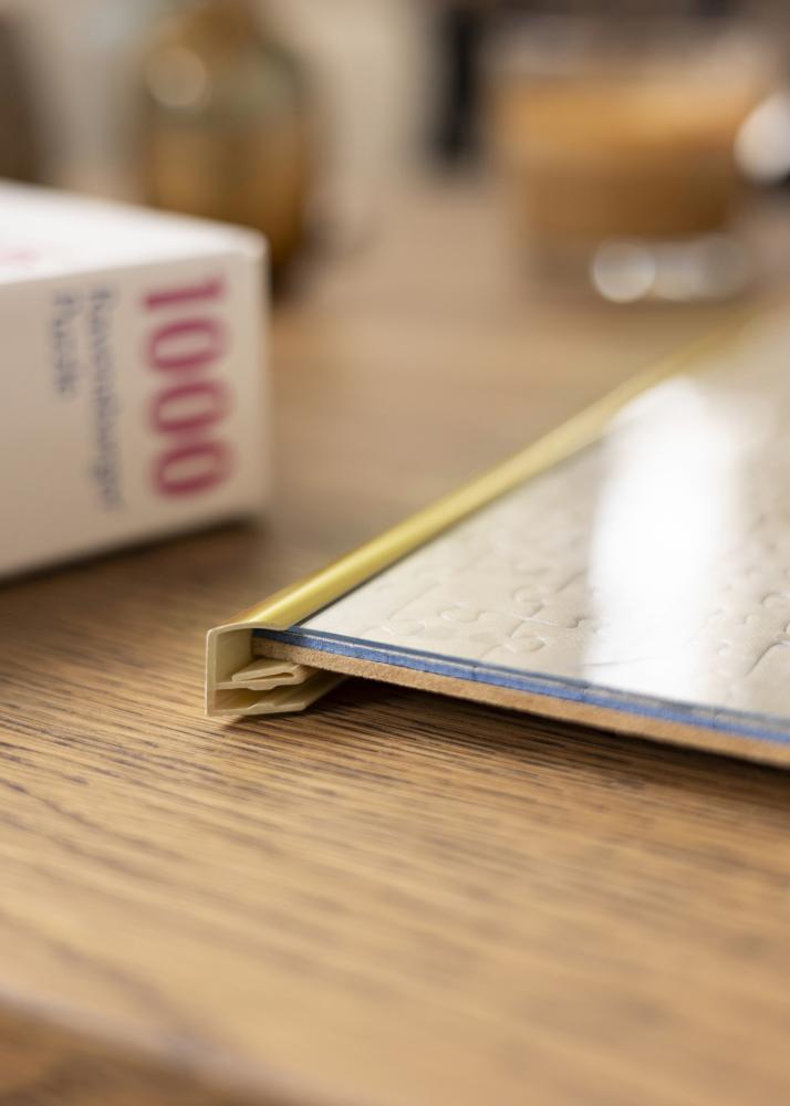 Puslespilsramme Guld 50x70 cm