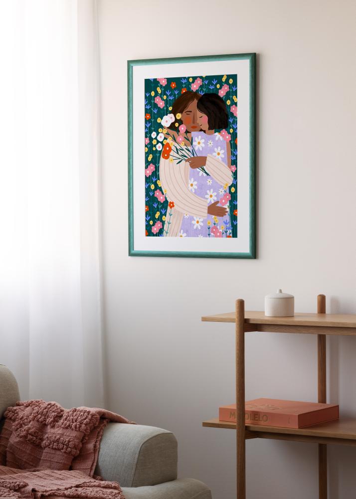 Ramme Cornwall Akrylglas Mørkegrøn 40x50 cm