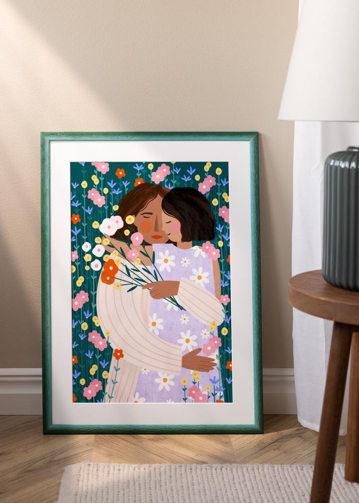 Ramme Cornwall Akrylglas Mørkegrøn 40x50 cm