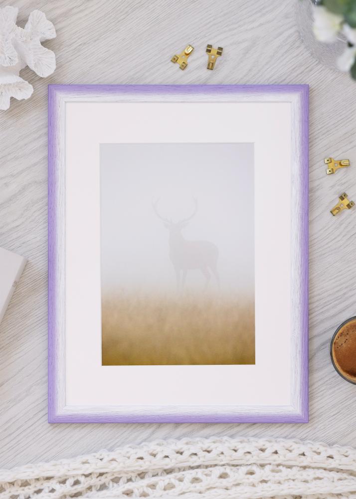 Ramme Cornwall Akrylglas Lyselilla 40x50 cm