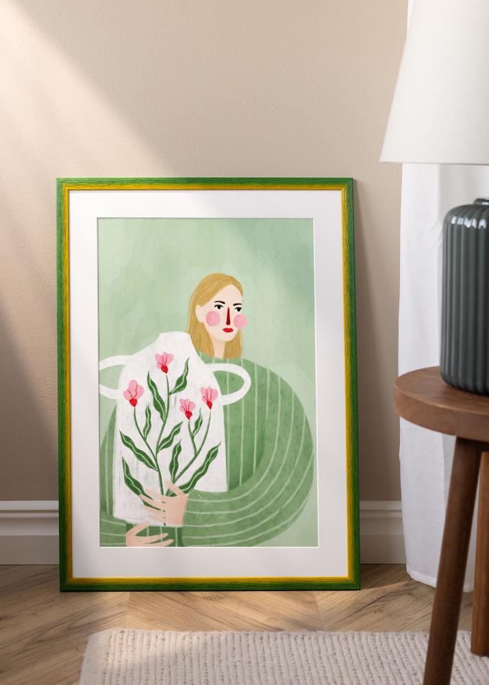 Ramme Cornwall Akrylglas Grøn 30x45 cm