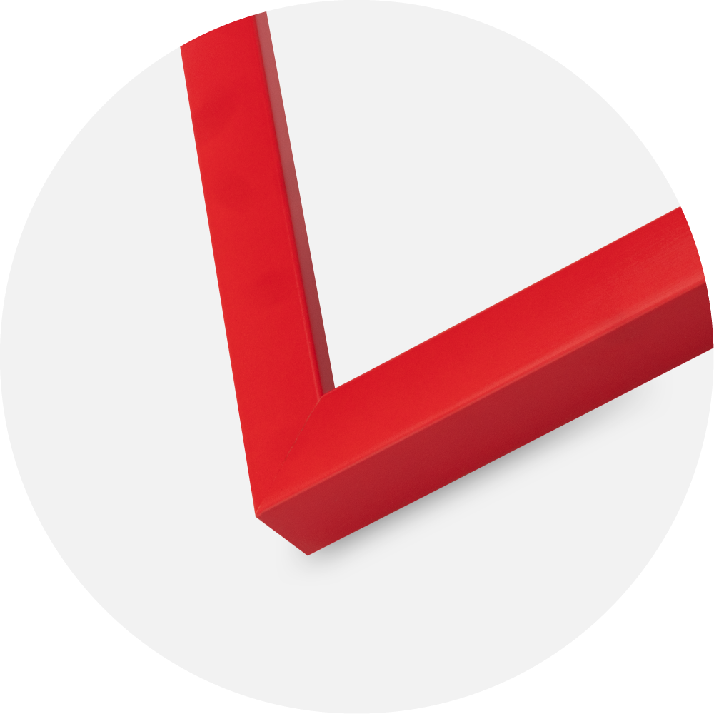 Ramme Kent Akrylglas Rød 30x40 cm