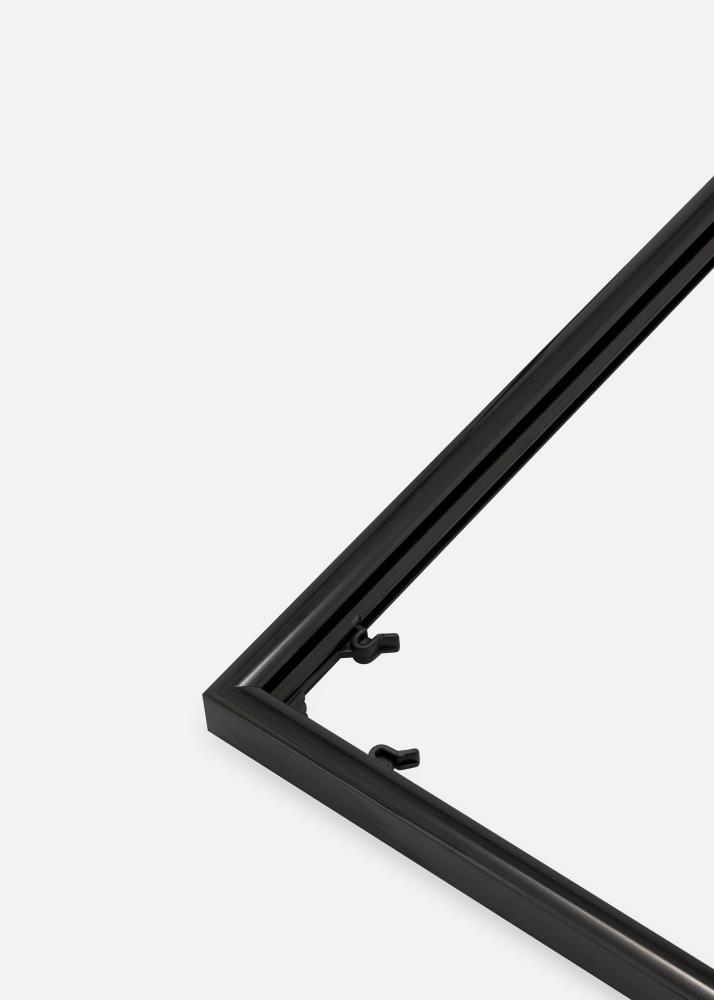 Puslespilsramme Sort 37,5x98 cm