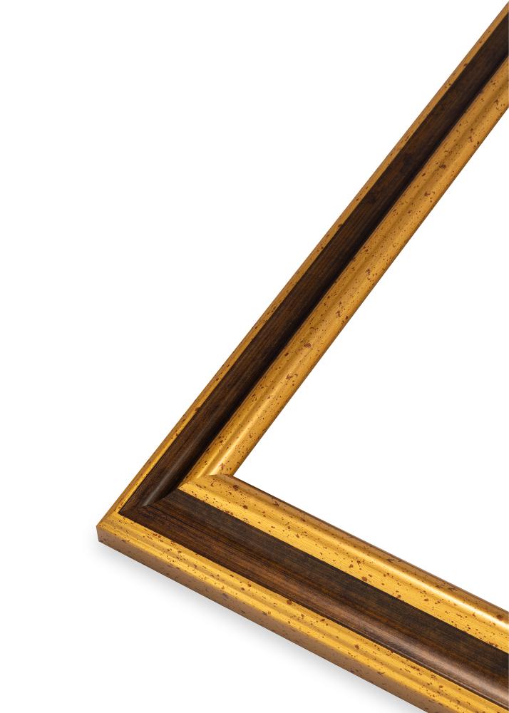 Ramme Aberystwyth Akrylglas Guld 40x40 cm