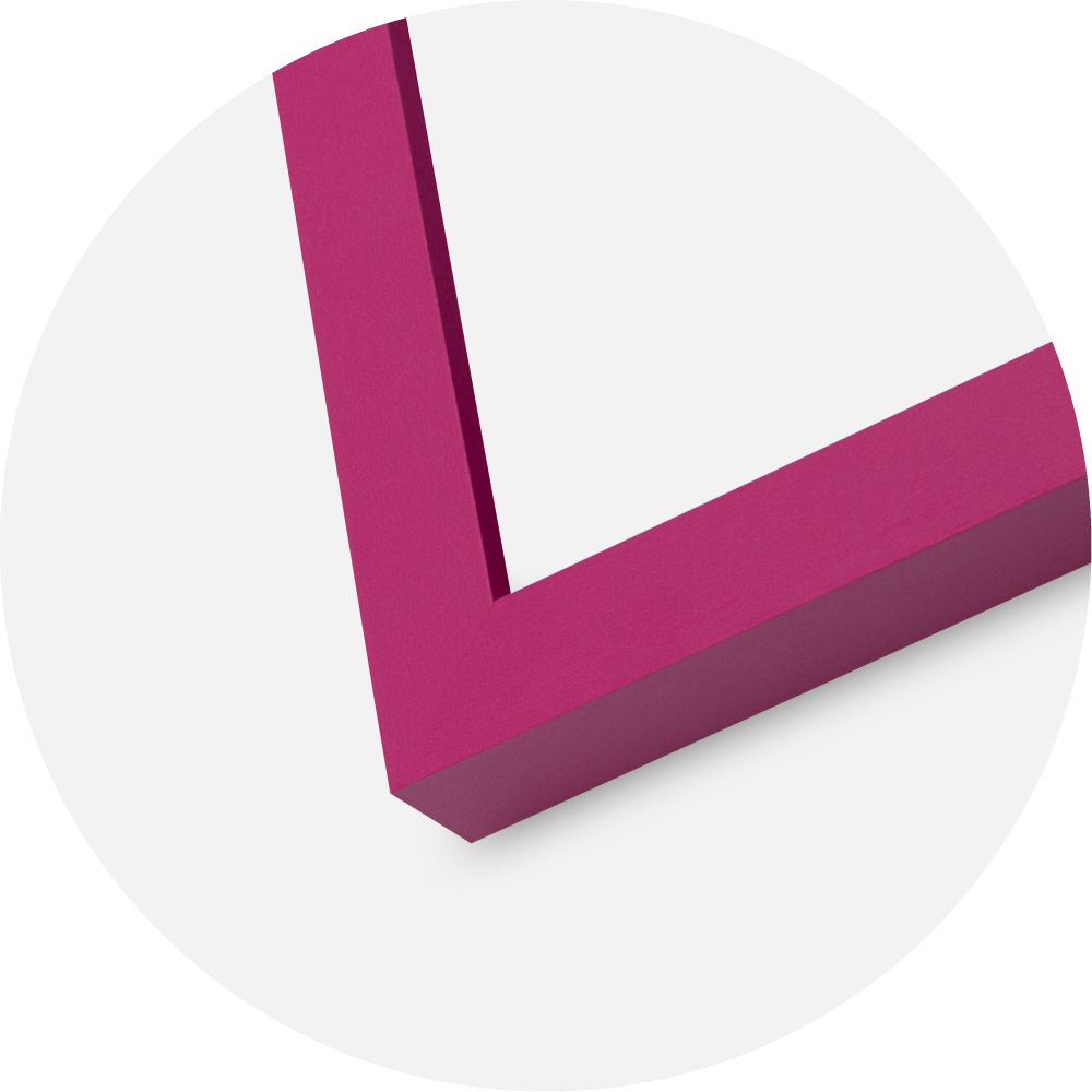 Ramme Selection Akrylglas Bubblegum Pink 30x30 cm