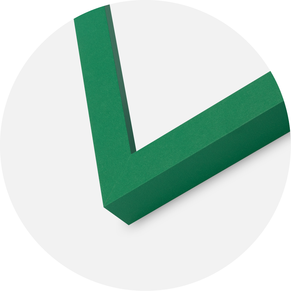 Ramme Selection Akrylglas Light Green 60x80 cm