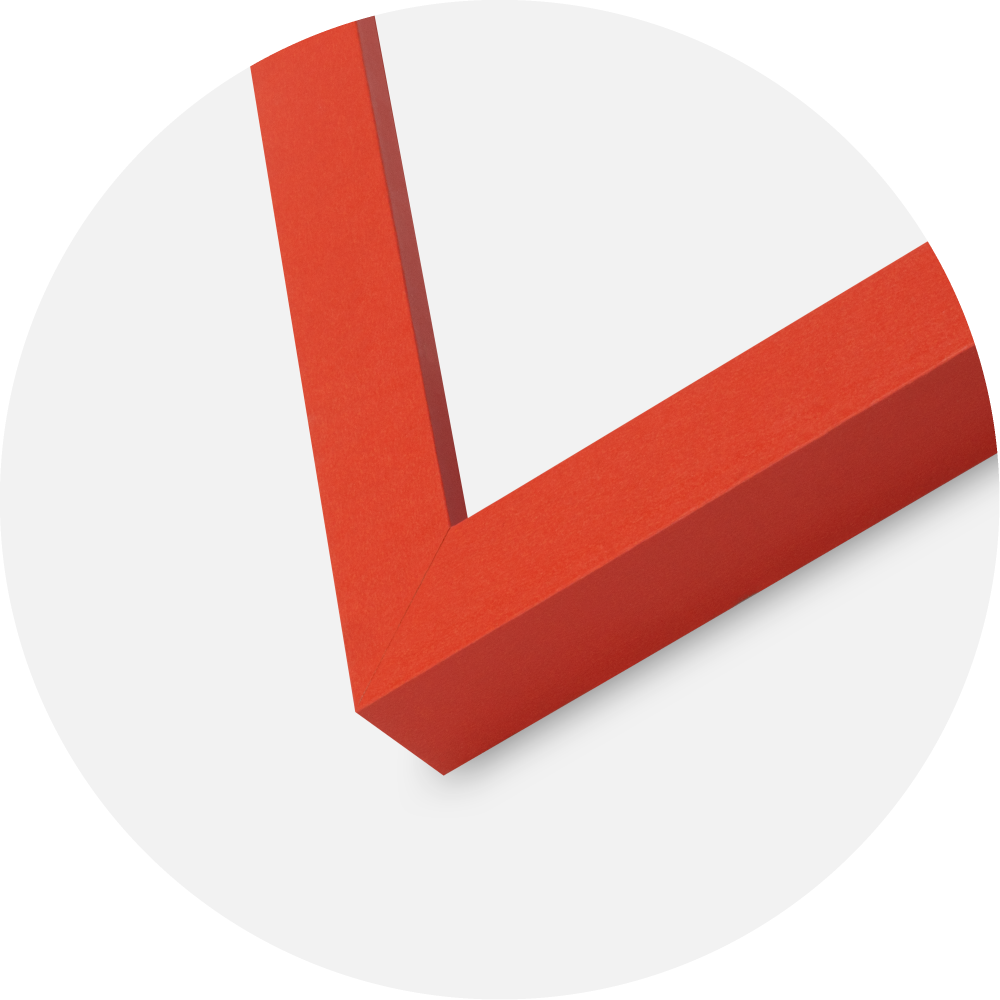 Ramme Selection Akrylglas Red 50x70 cm