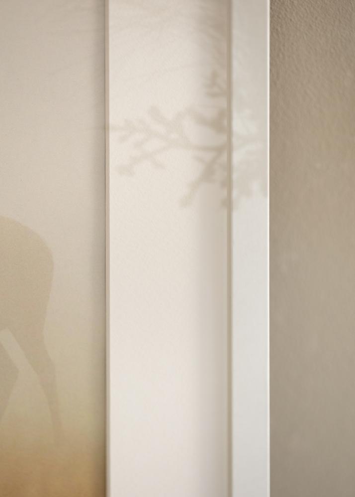Ramme Moderne Akrylglas Hvid 60x60 cm