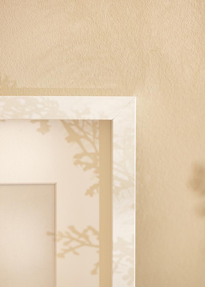BGA Kasseramme Hvid 40x60 cm - Passepartout Hvid 25x50 cm
