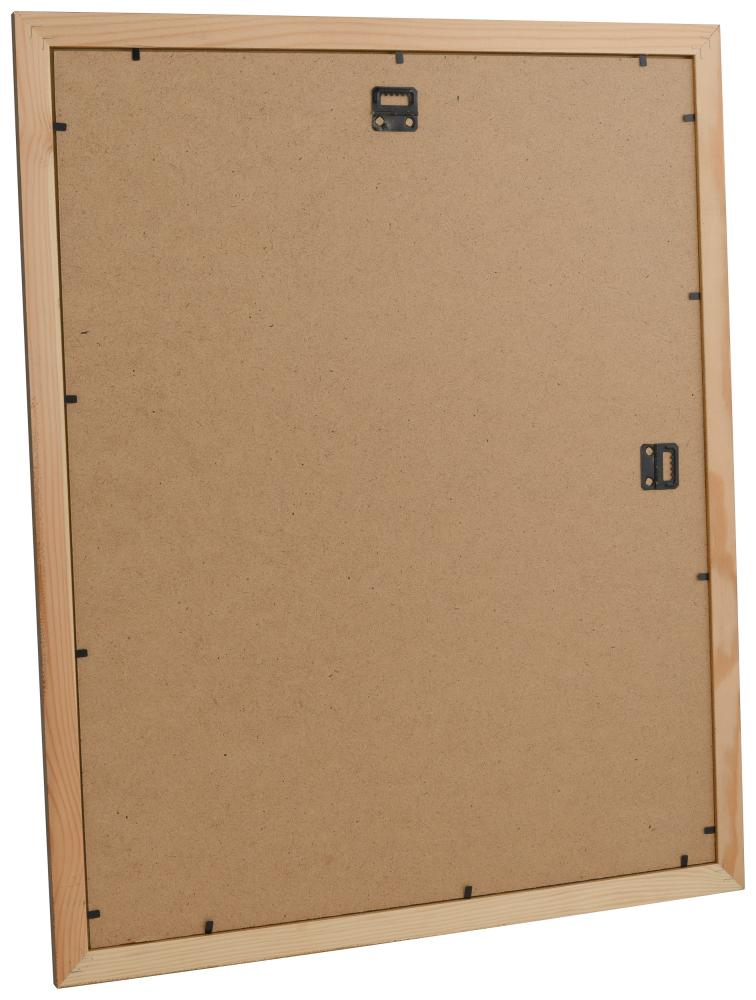 Ramme Trendline Natur 40x50 cm - Passepartout Hvid 30x40 cm