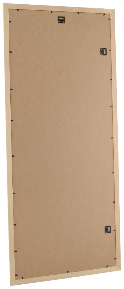 Ramme Trendline Natur 40x100 cm - Passepartout Hvid 30x90 cm
